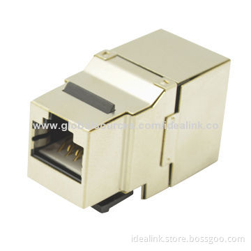 Keystone Jack with FTP Cat6 and RJ45 Ports, Meet Every Cabling Requirements